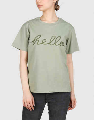 تیشرت گلدوزی طرح HELLO